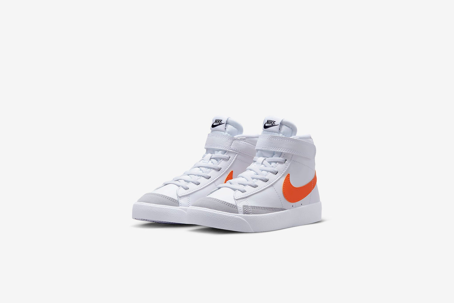 Nike "Blazer Mid '77" PS - White / Safety Orange / Wolf Grey