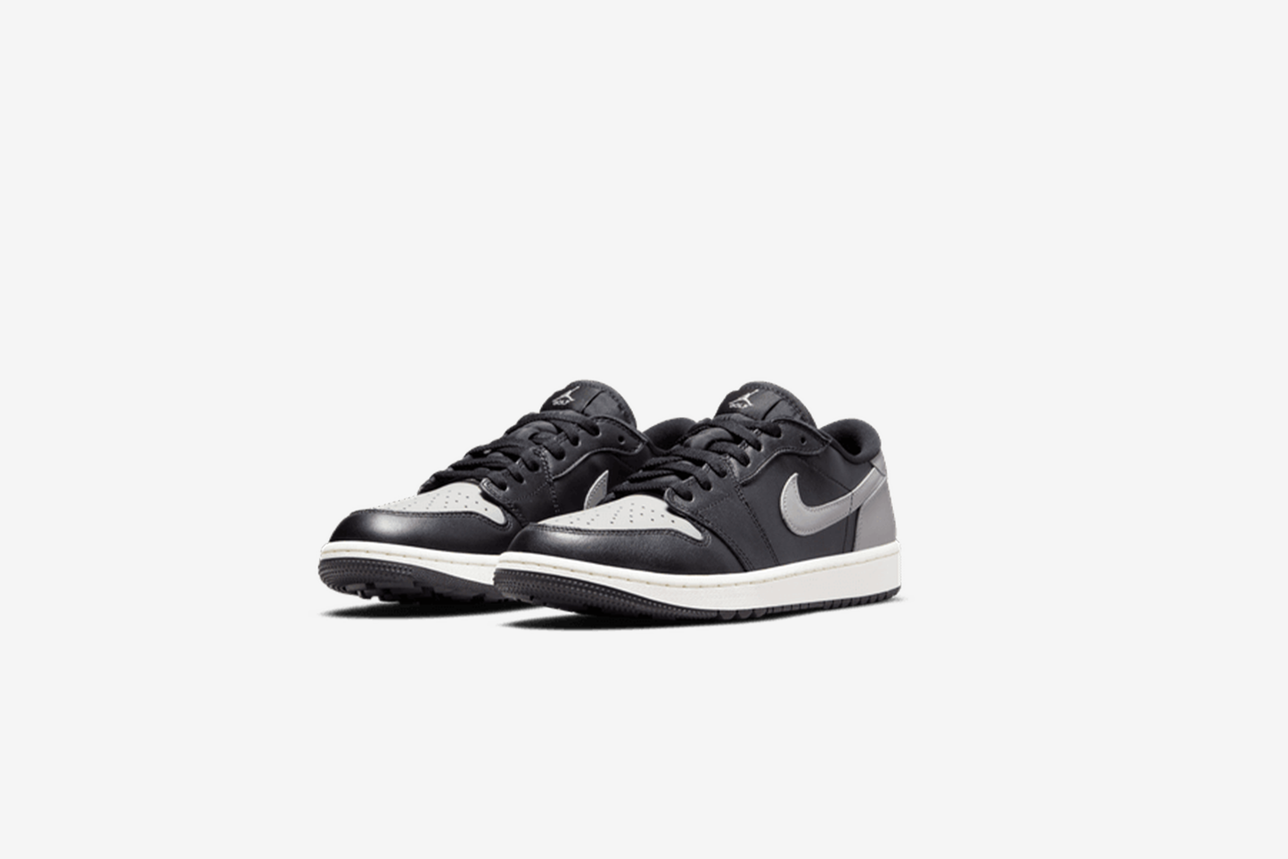 Air Jordan "1 Low Golf" M - Black / Medium Grey / Sail
