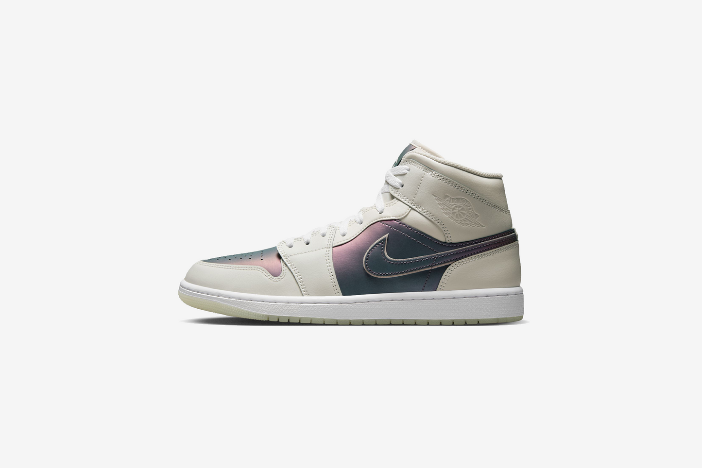 Air Jordan "1 Mid" M - Phantom/ Phantom-white
