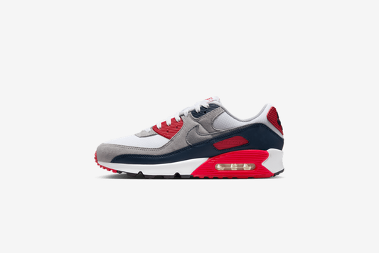 Nike "Air Max 90" M - White / Cool Grey / University Red