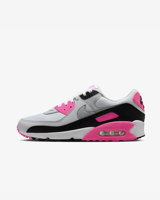Nike "Air Max 90" W - White / Wolf Grey - Pink Glow