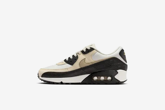Nike "Air Max 90" W - Sail / Fossil - Black - Desert Khaki