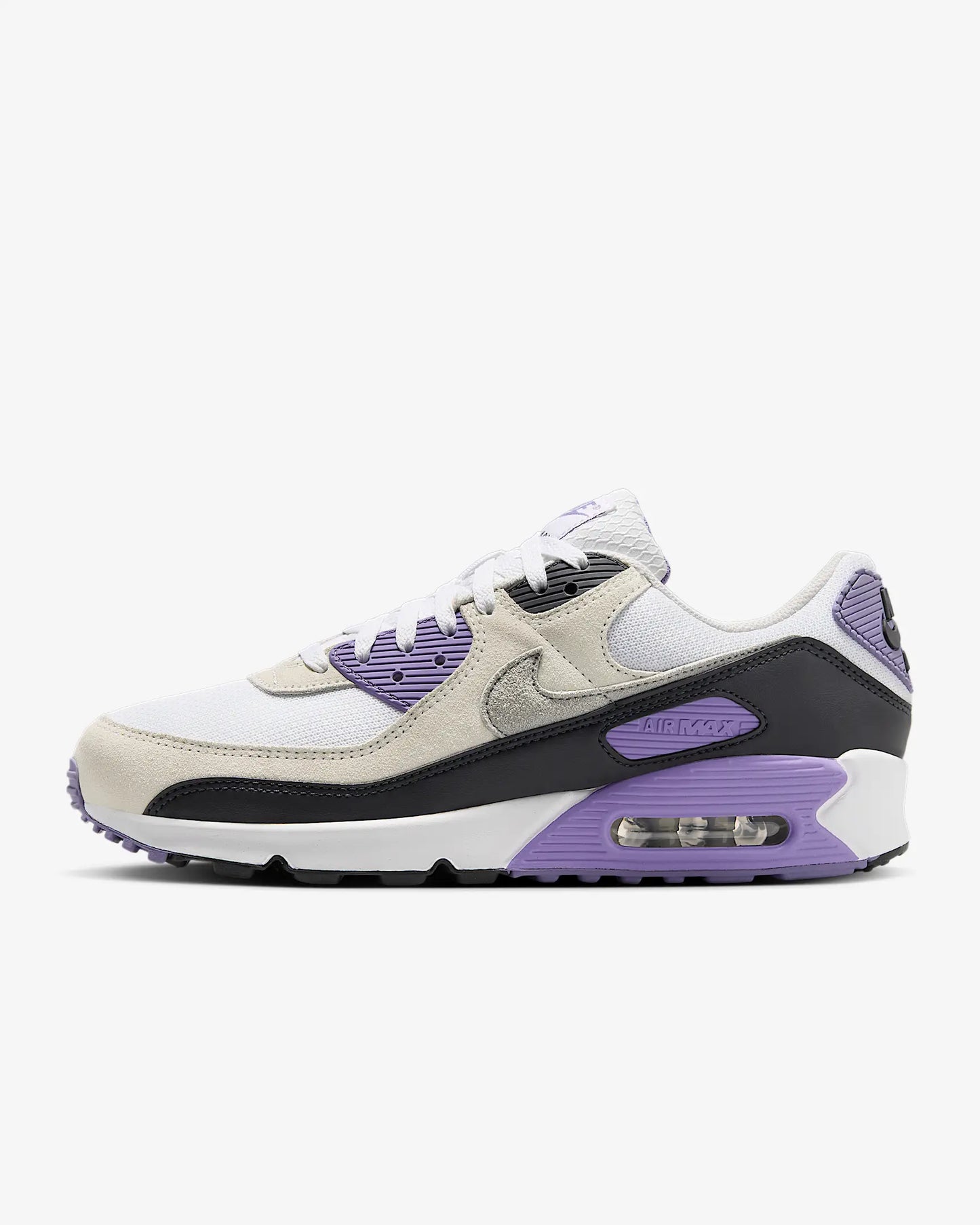Nike "Air Max 90" M - White / Light Smoke Grey / Dusty Amethyst