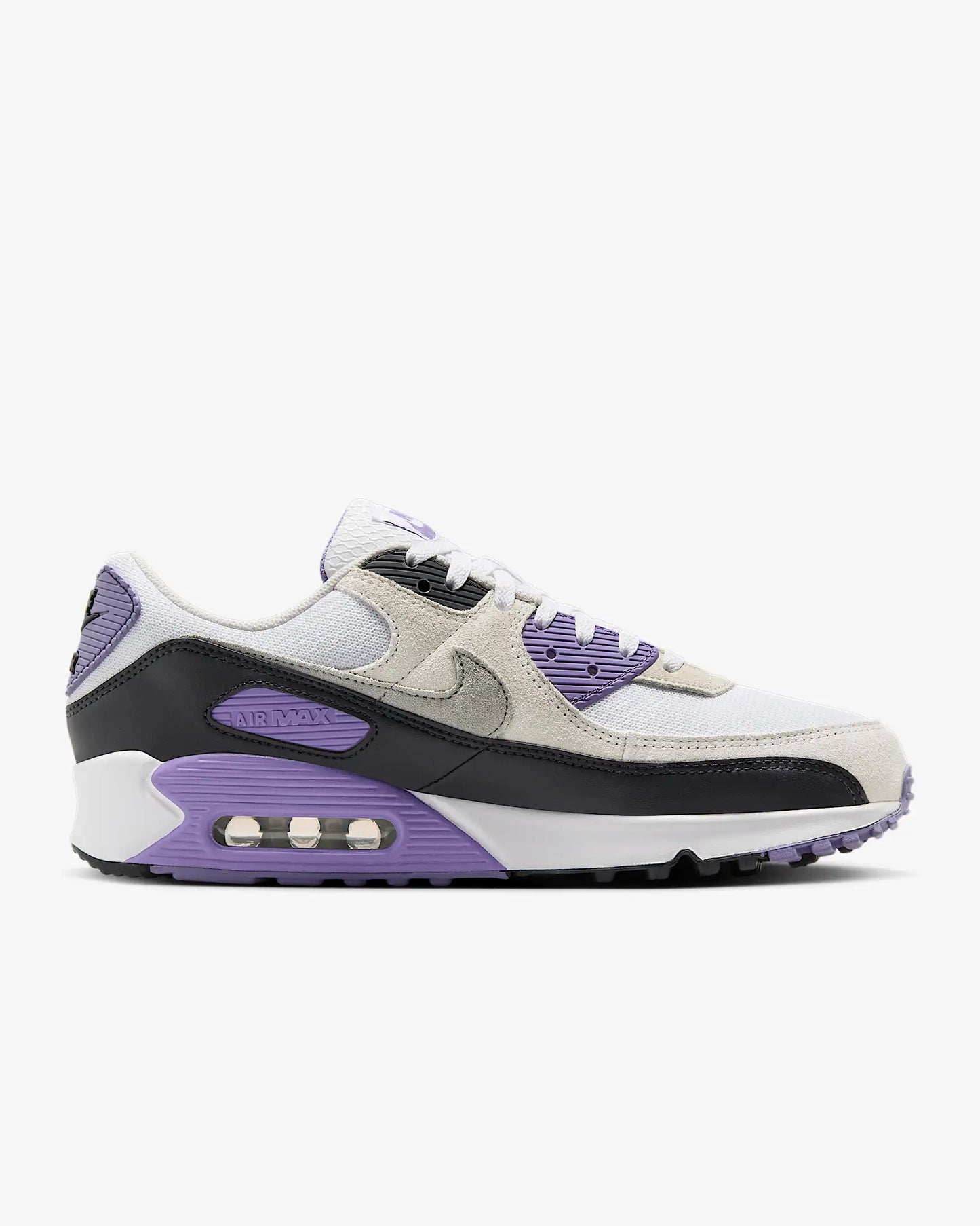 Nike "Air Max 90" M - White / Light Smoke Grey / Dusty Amethyst