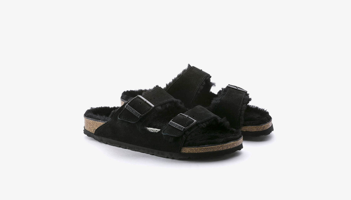Birkenstock "Arizona Fur" M - Black