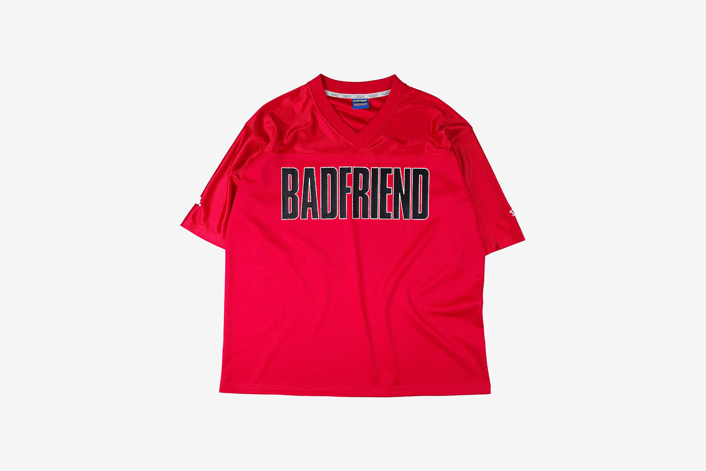 Badfriend "Big Logo Football Jersey" M - Red