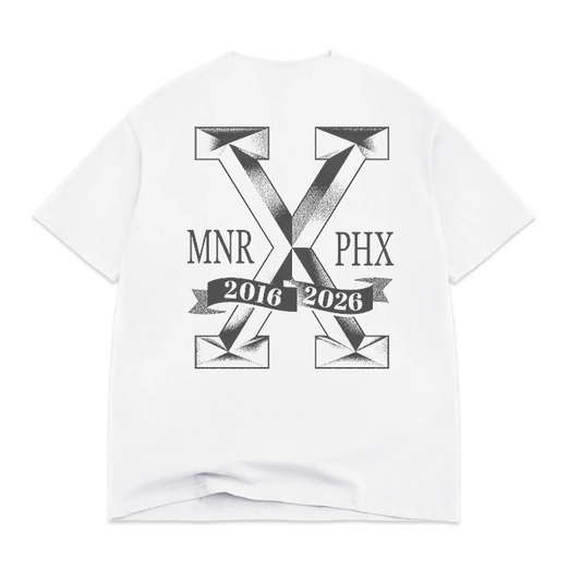 Manor "Big X The T-Shirt" Mens - Off White