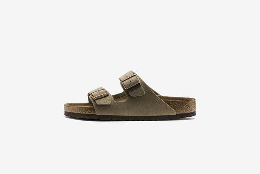 Birkenstock "Arizona BS (Regular)" M - Taupe Suede