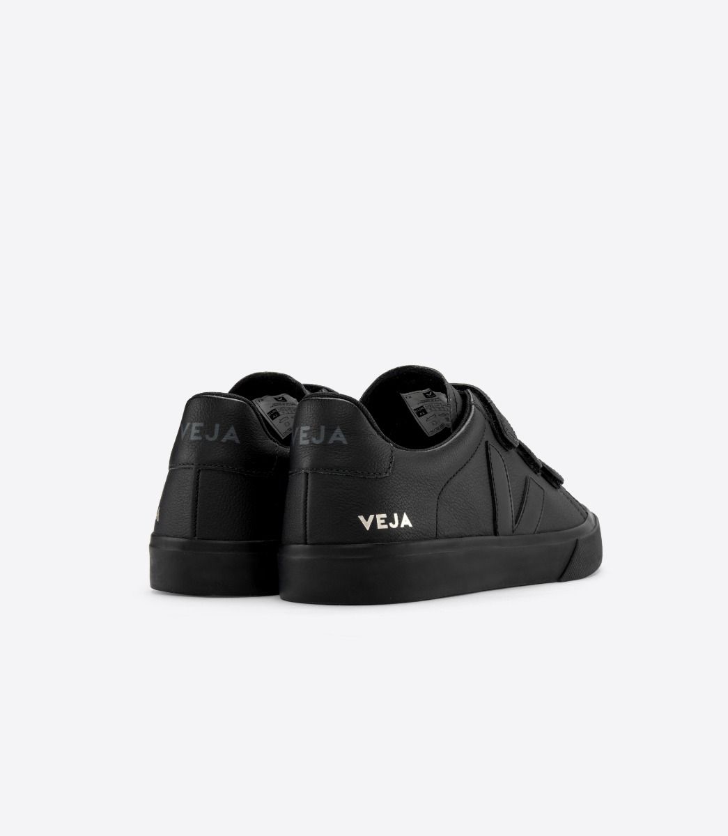 Veja "Recife Logo Chrome Free Leather" W - Full Black