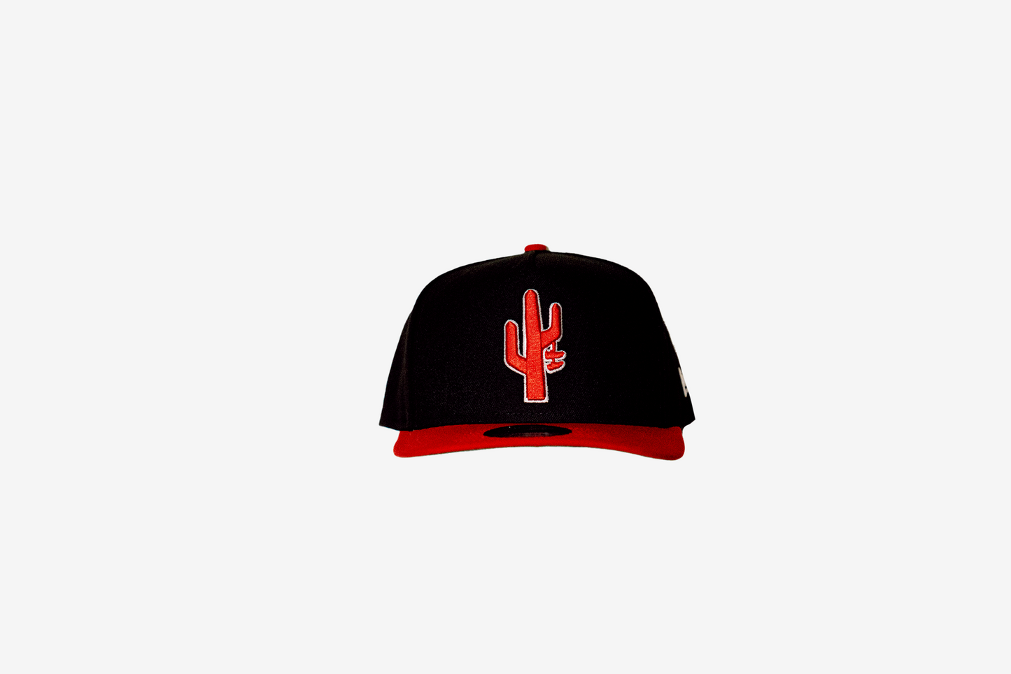 Manor x New Era "Hang Time" 9FIFTY A-Frame Snapback - Black / Red