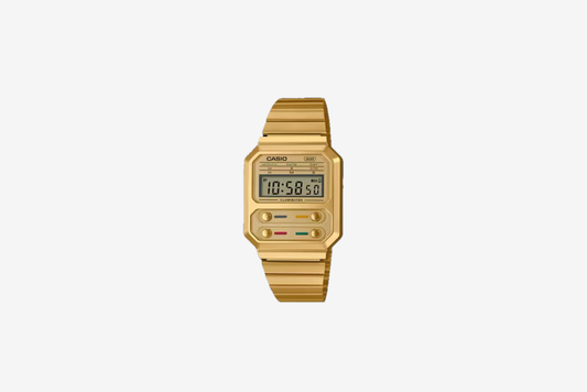 Casio "A100WEG-9AVT" Watch -Gold
