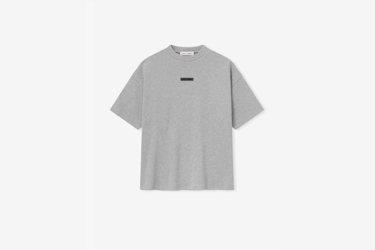 Fear of God Essentials "90's Fit Pique Crewneck" M - Concrete Heather