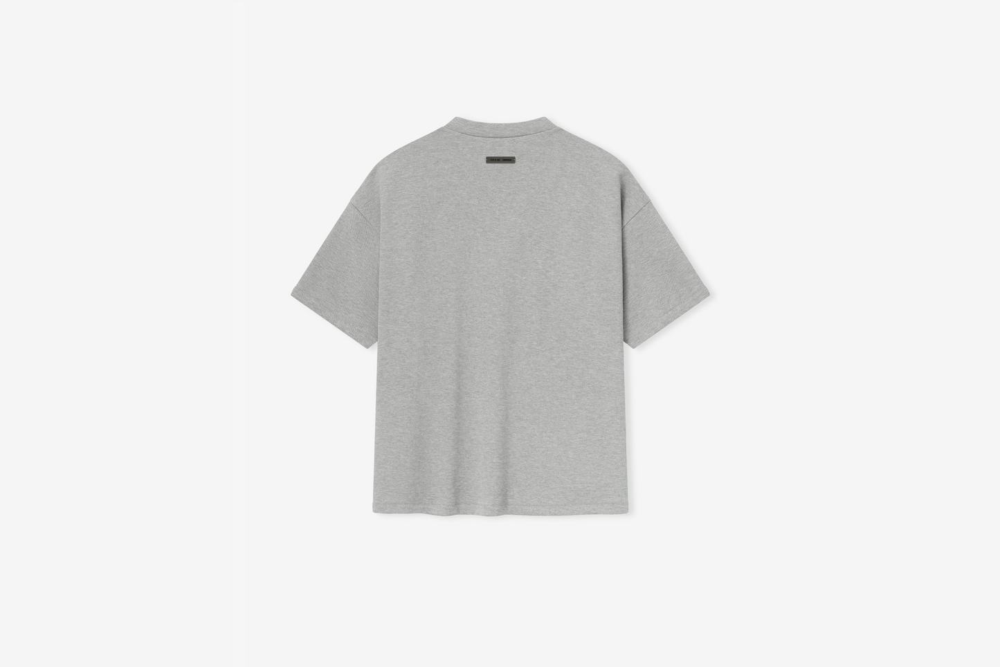 Fear of God Essentials "90's Fit Pique Crewneck" M - Concrete Heather