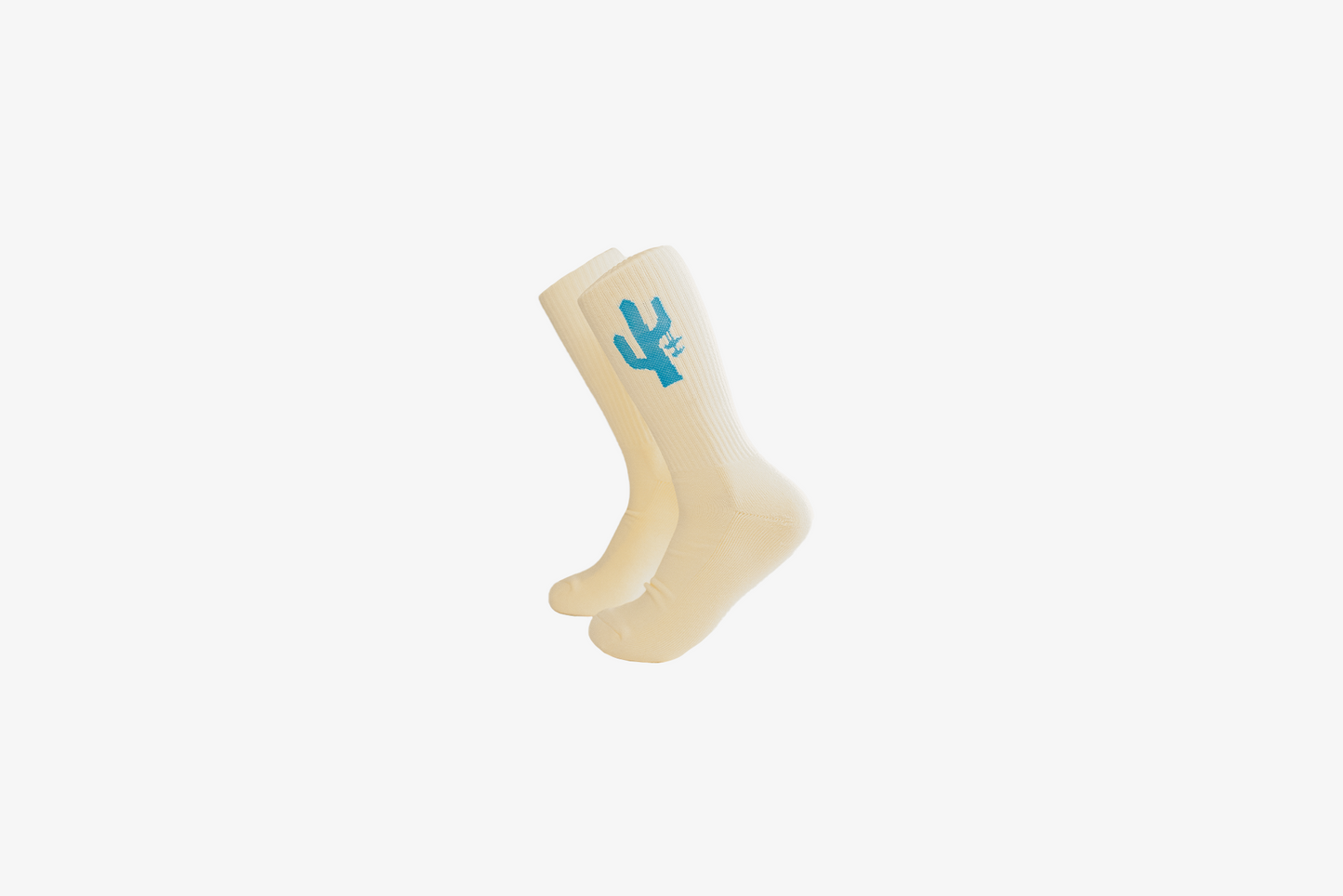 Manor "Hang Time Sock" - Cream / Blue