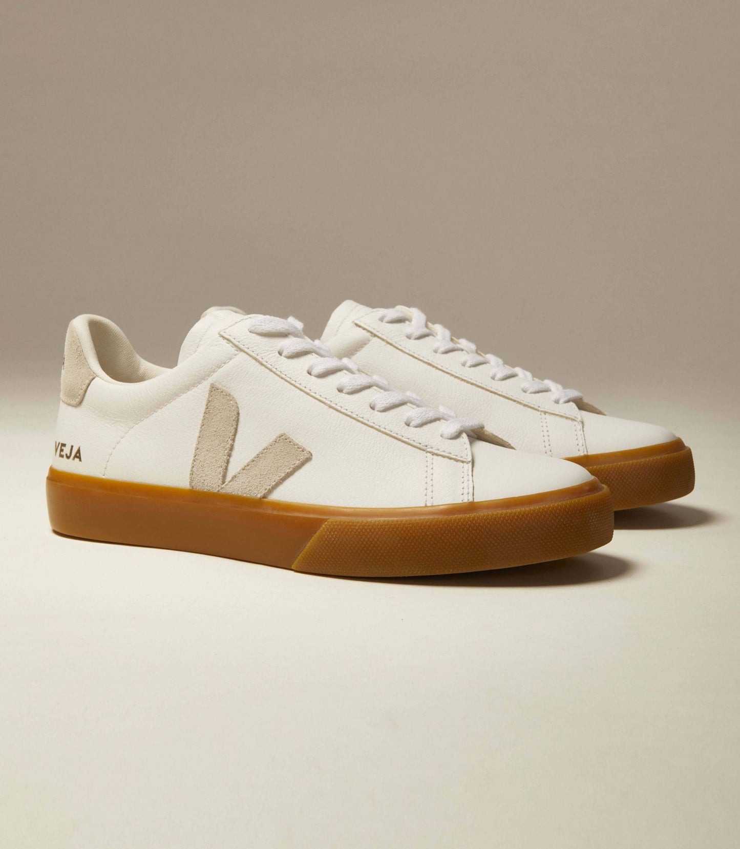Veja "Campo Chrome Free Leather" W - Extra White / Natural / Natural