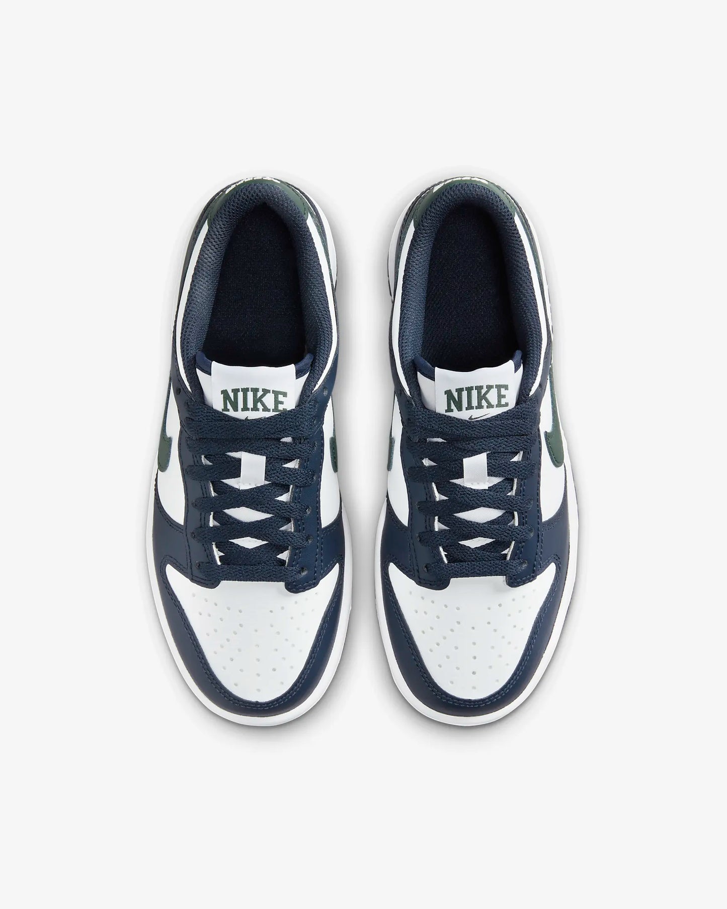 Nike "Dunk Low" GS - Obsidian / Vintage Green / White