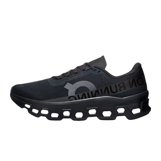 On "Cloudmonster 1" Mens - Black / Black