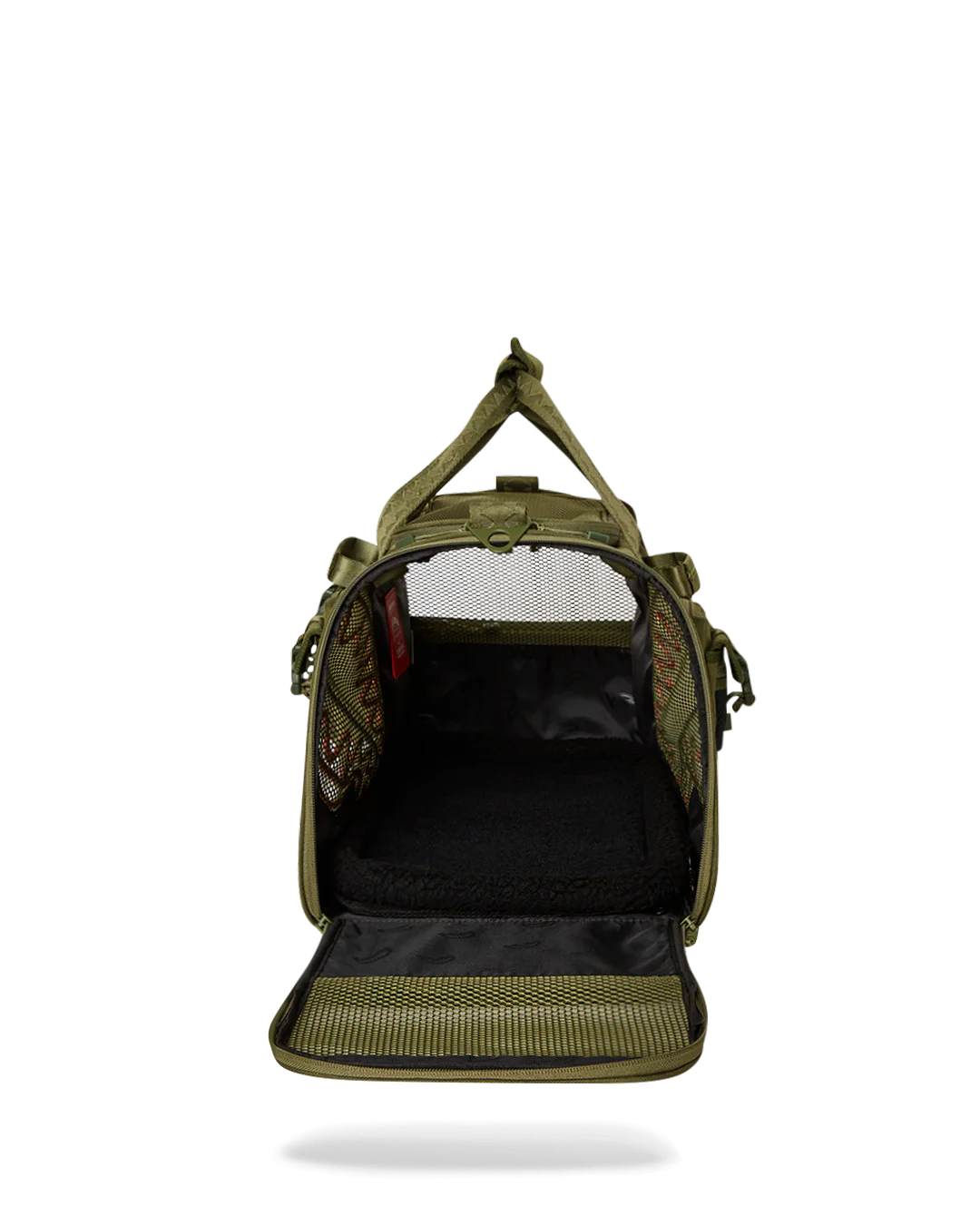 Sprayground "Won't Stop Till The Top Pet Carrier" - Military Green