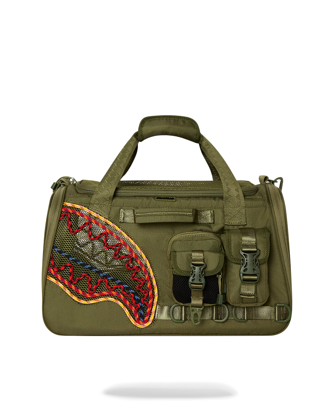 Sprayground "Won't Stop Till The Top Pet Carrier" - Military Green