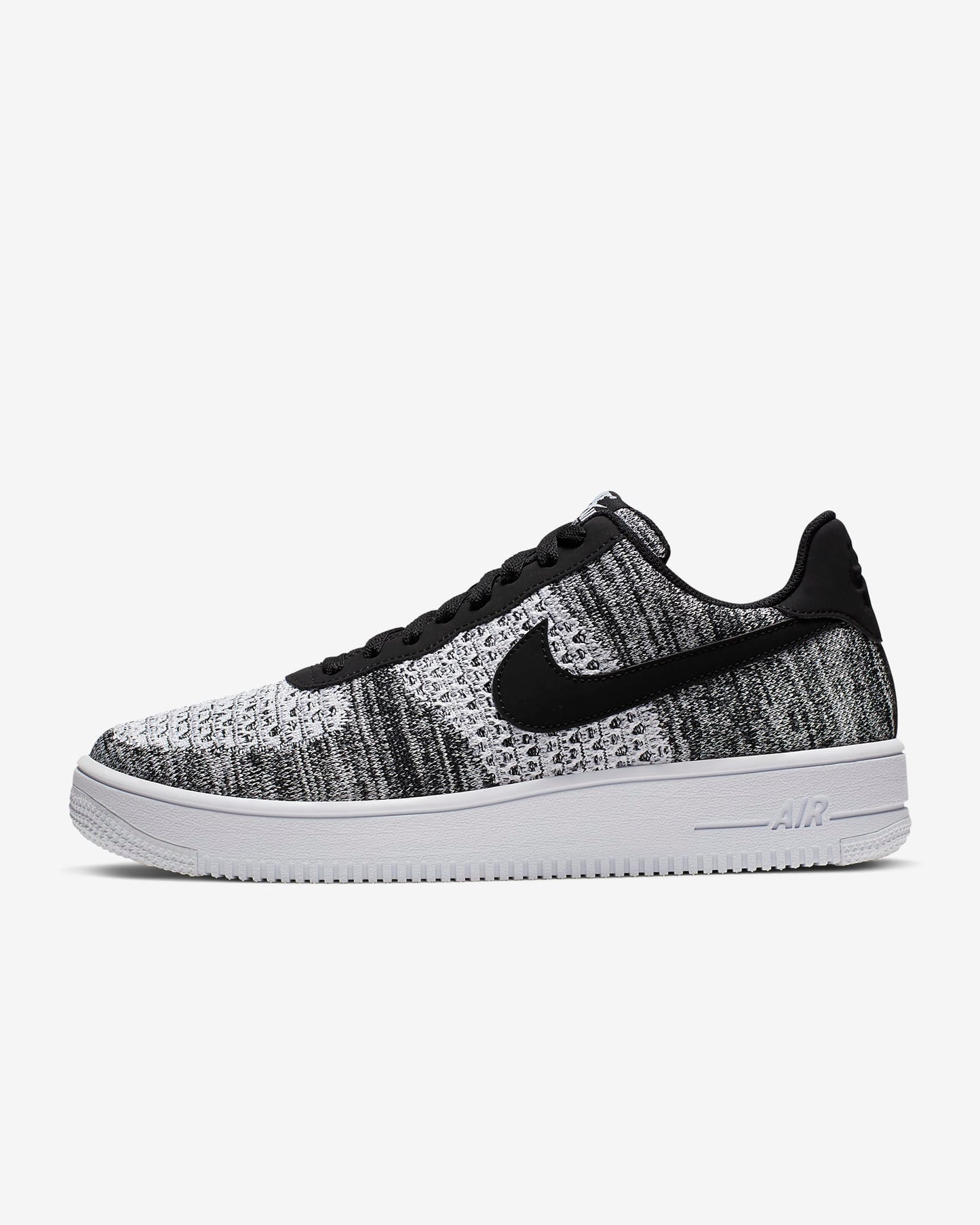 Nike "Air Force 1 Flyknit 2.0" M - Black / Pure Platinum