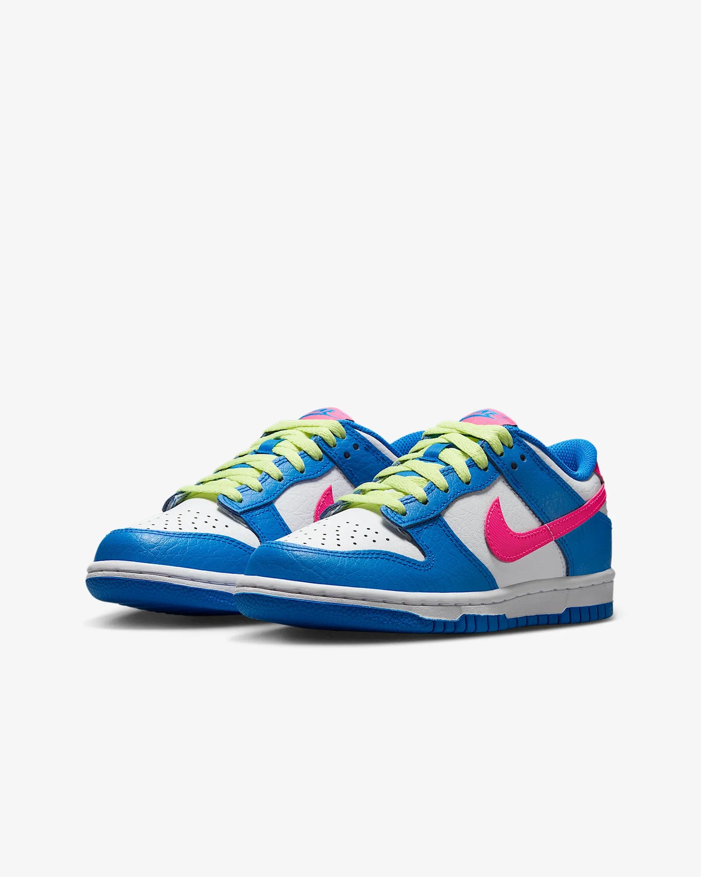 Nike "Dunk Low" GS - Photo Blue / Hyper Pink / White