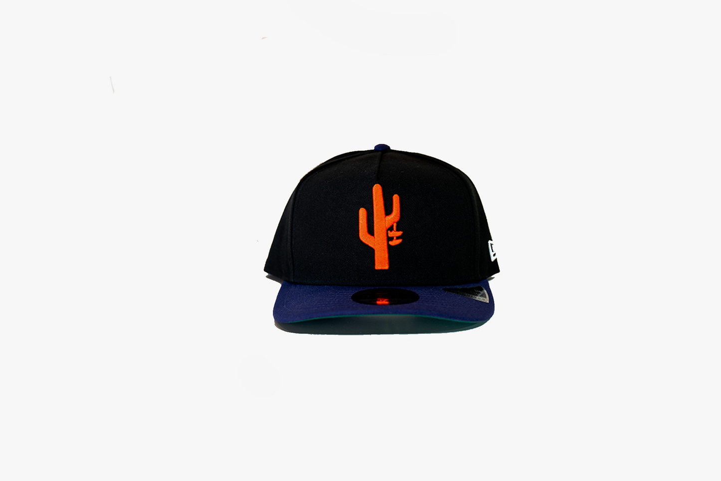 Manor x New Era "Hang Time" 9FIFTY A-Frame Snapback - Black / Purple / Orange