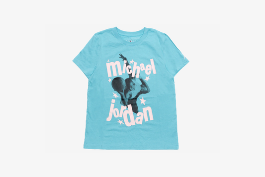Jordan "(HER)itage " T-shirt - W -Bleached Aqua