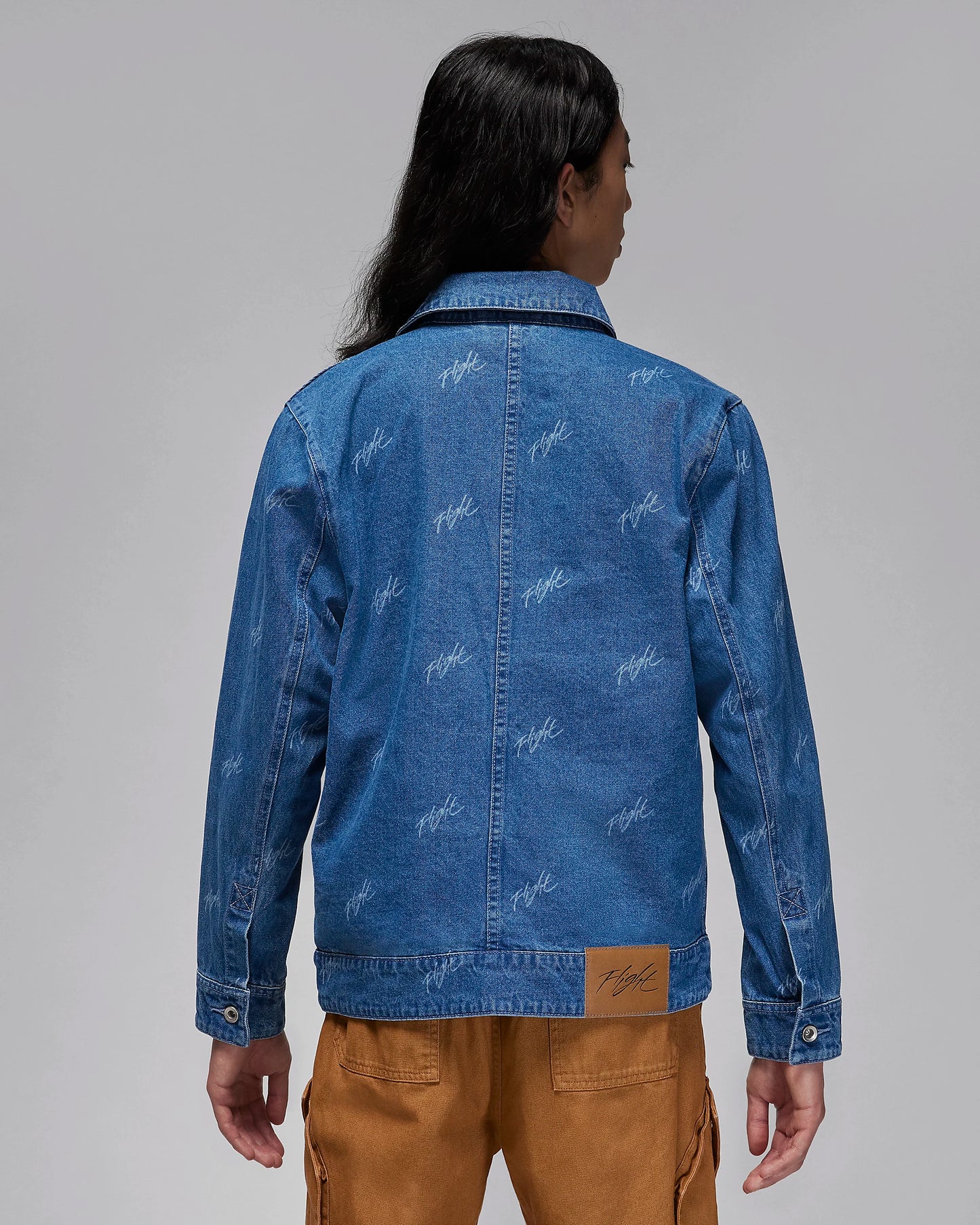 Jordan "Flight Heritage Denim Jacket" M - Blue Grey