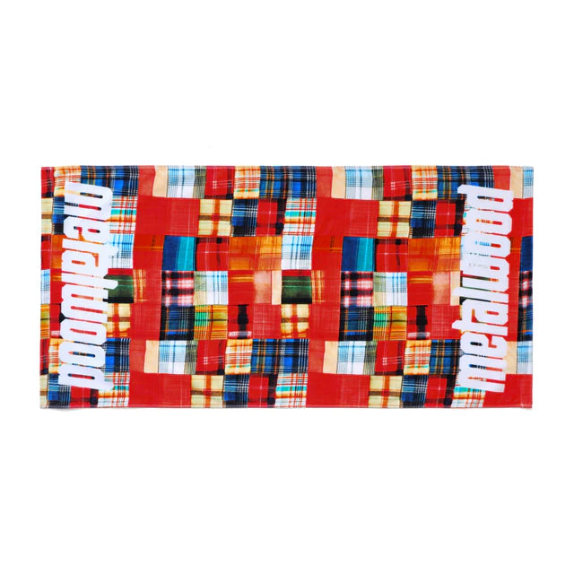 Metalwood Studio "Madras Patch Caddie Towel"