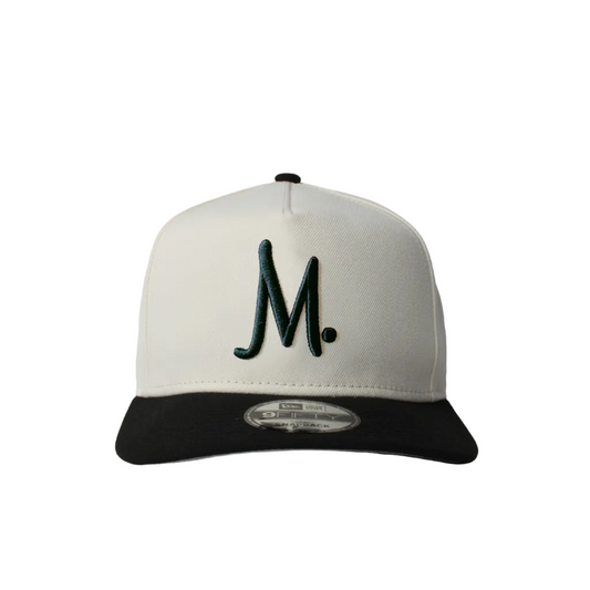 Manor x New Era "M" 9Fifty A Frame - Sail / Black