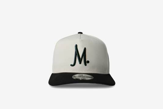 Manor x New Era "M" 9Fifty A Frame - Sail / Black