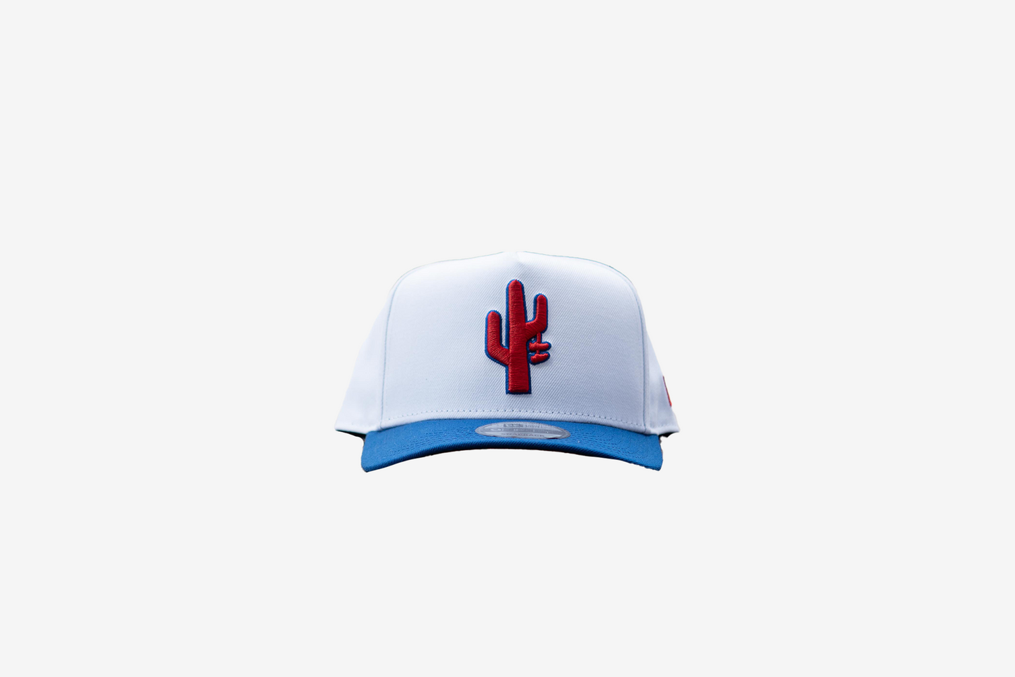 Manor x New Era "Hang Time" 9FIFTY A-Frame Snapback - White / Blue / Red