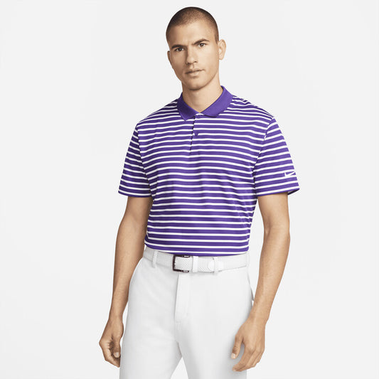 Nike Golf "Dri-FIT Victory Polo" M - Purple / White