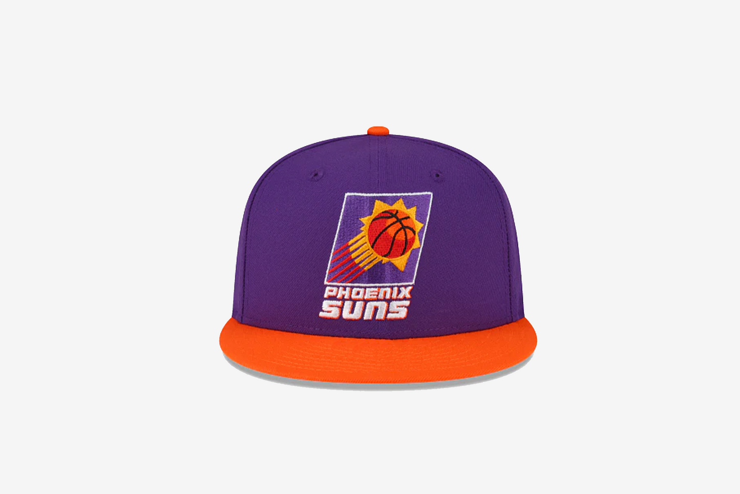 New Era "Phoenix Suns 9Fifty Snapback" Hat - Purple / Orange