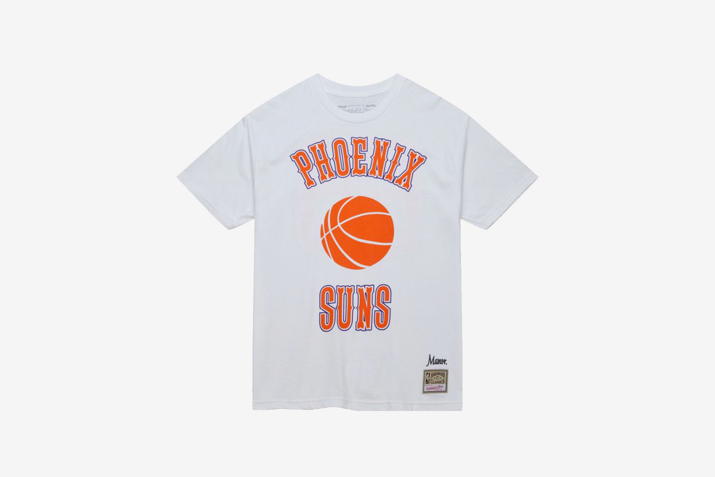 Mitchell & Ness x Manor "Phoenix Suns 1968 Tee" M - White / Orange