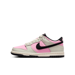 Nike "Dunk Low" GS - Pink Rise / Black / Light Orewood Brown