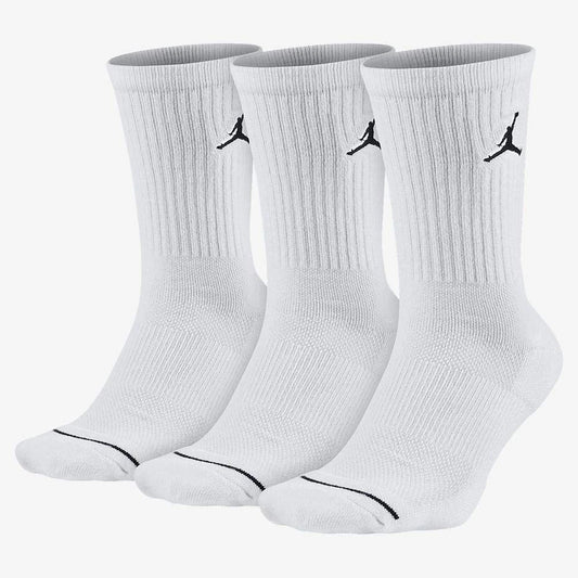 Jordan "Everyday Max Crew Socks" 3 Pack M - White / Black