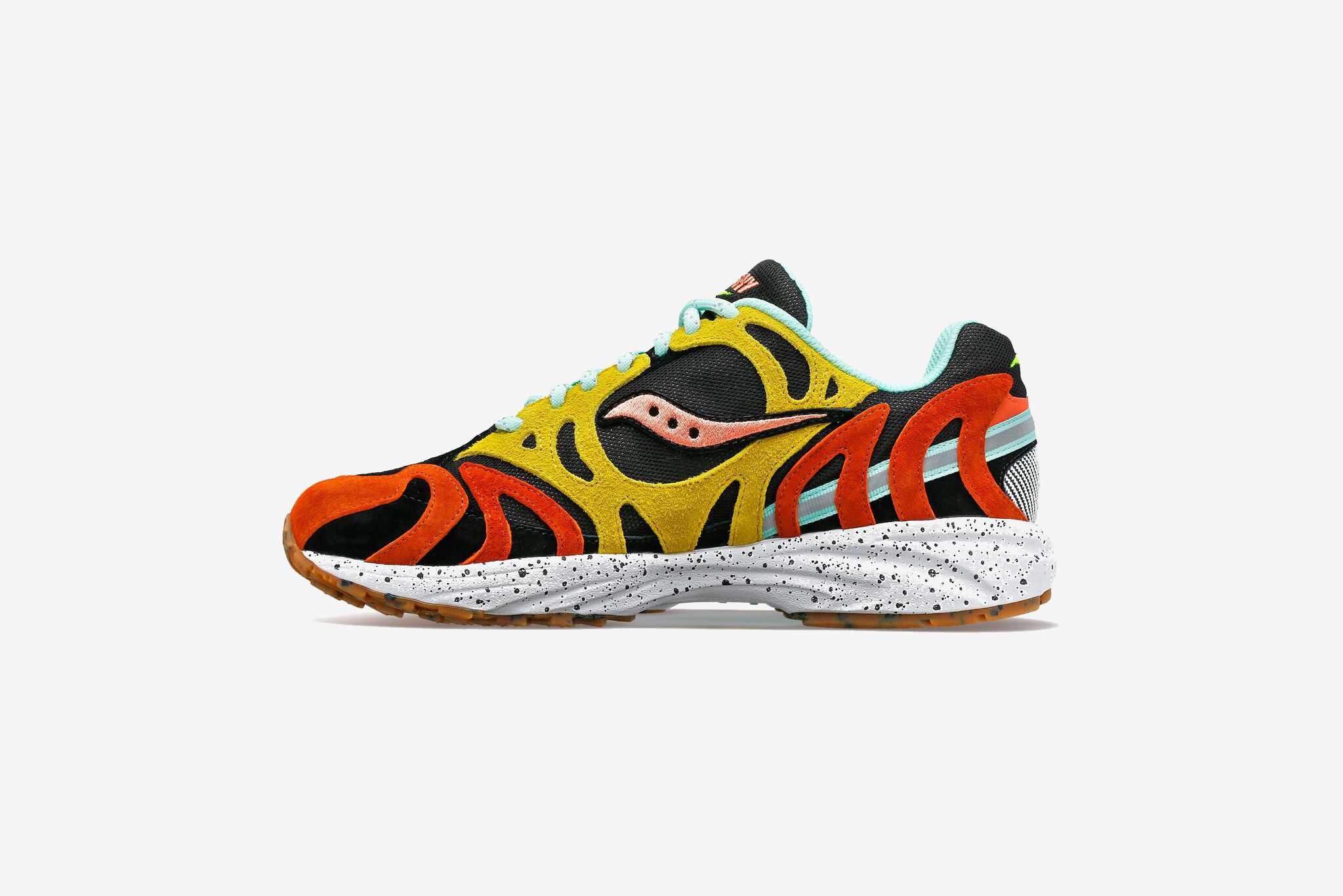 Saucony grid 7000 womens top yellow