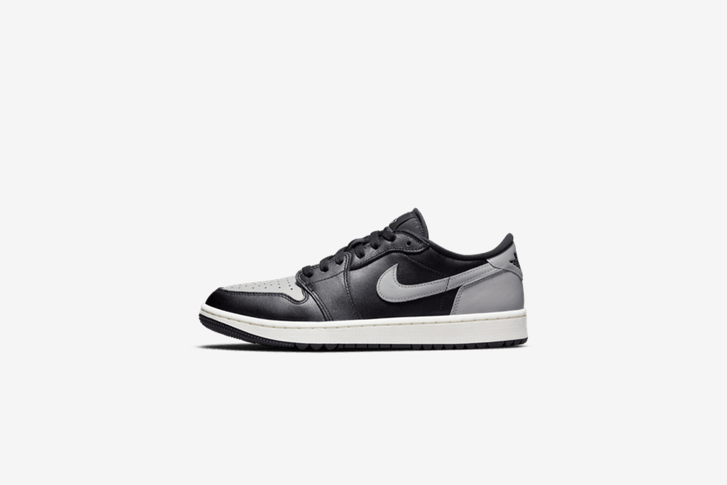 Air Jordan "1 Low Golf" M - Black / Medium Grey / Sail