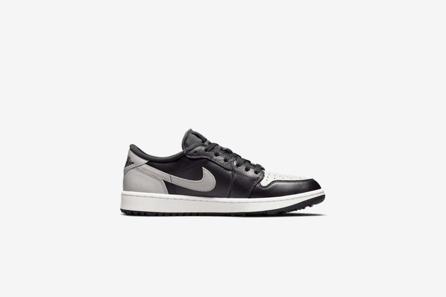 Air Jordan "1 Low Golf" M - Black / Medium Grey / Sail