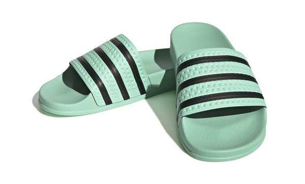 Adidas "Adilette Slide" M - Hi-Res Green