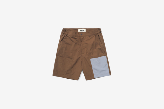 Metalwood "Block Nylon Short"  M -Chocolate