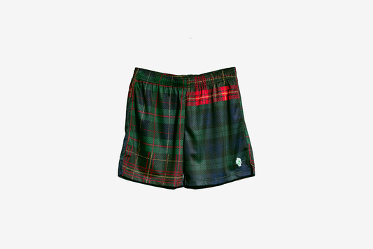 Manor "Mesh Gym Shorts" M - Plaid