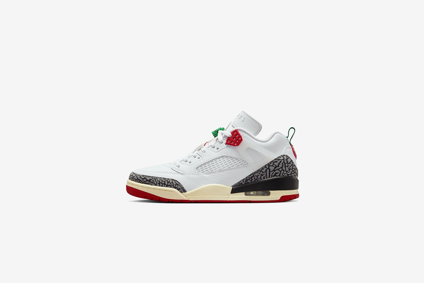 Air Jordan "Spizike Low SE" M - White / Varsity Red- Black-Sail