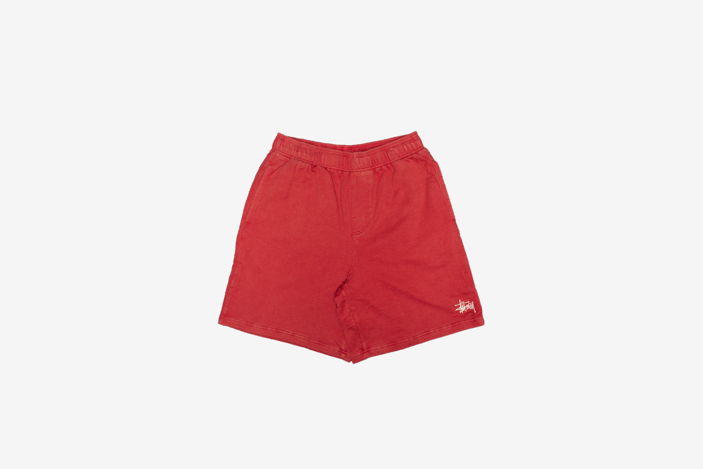 Stussy "Double Layer Jersey Short" M - Red