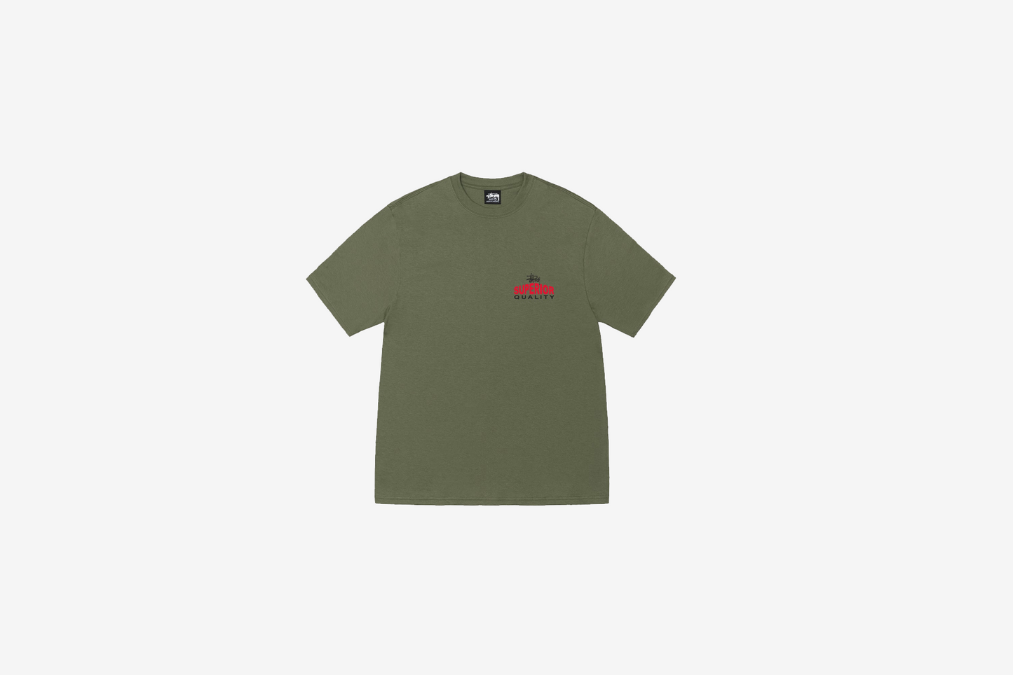 Stussy "Superior Quality Tee" M - Olive