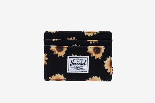 Herschel "Charlie Cardholder Wallet" - Sunflower Field