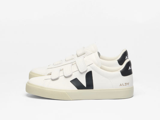 Veja "Recife Leather " W - Extra White / Black