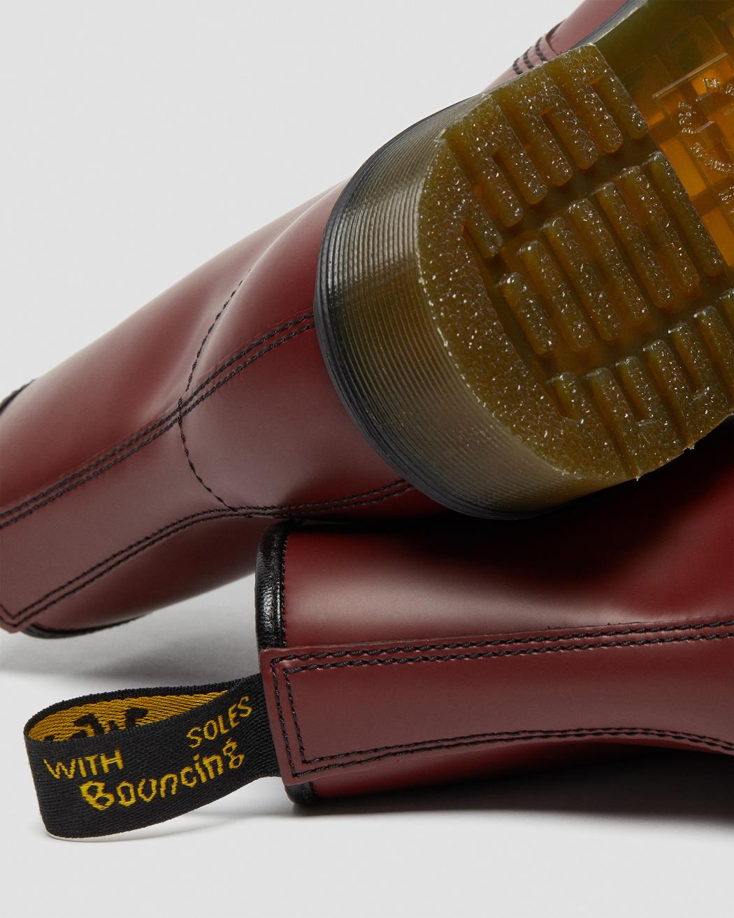 Dr. Martens "1460 Smooth Leather Lace Up Boots" M - Cherry