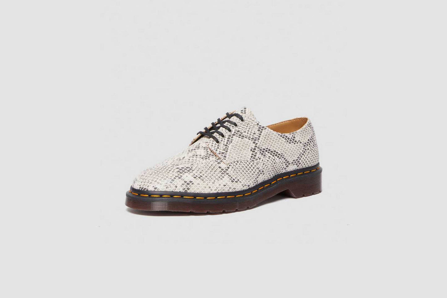 Dr. Martens "2046 Python Print Oxfords" M - Sand / Black